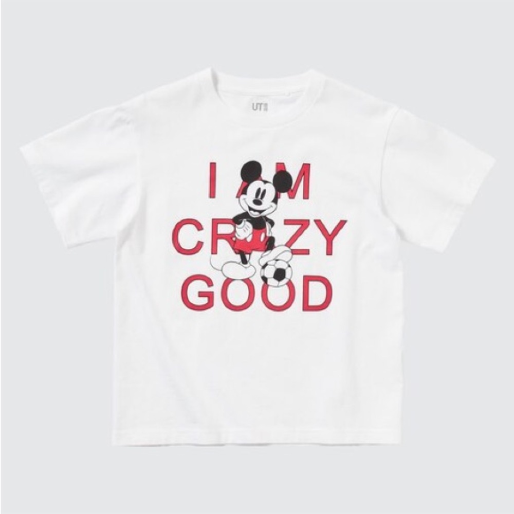 Disney White and Red Mickey Mouse Tee